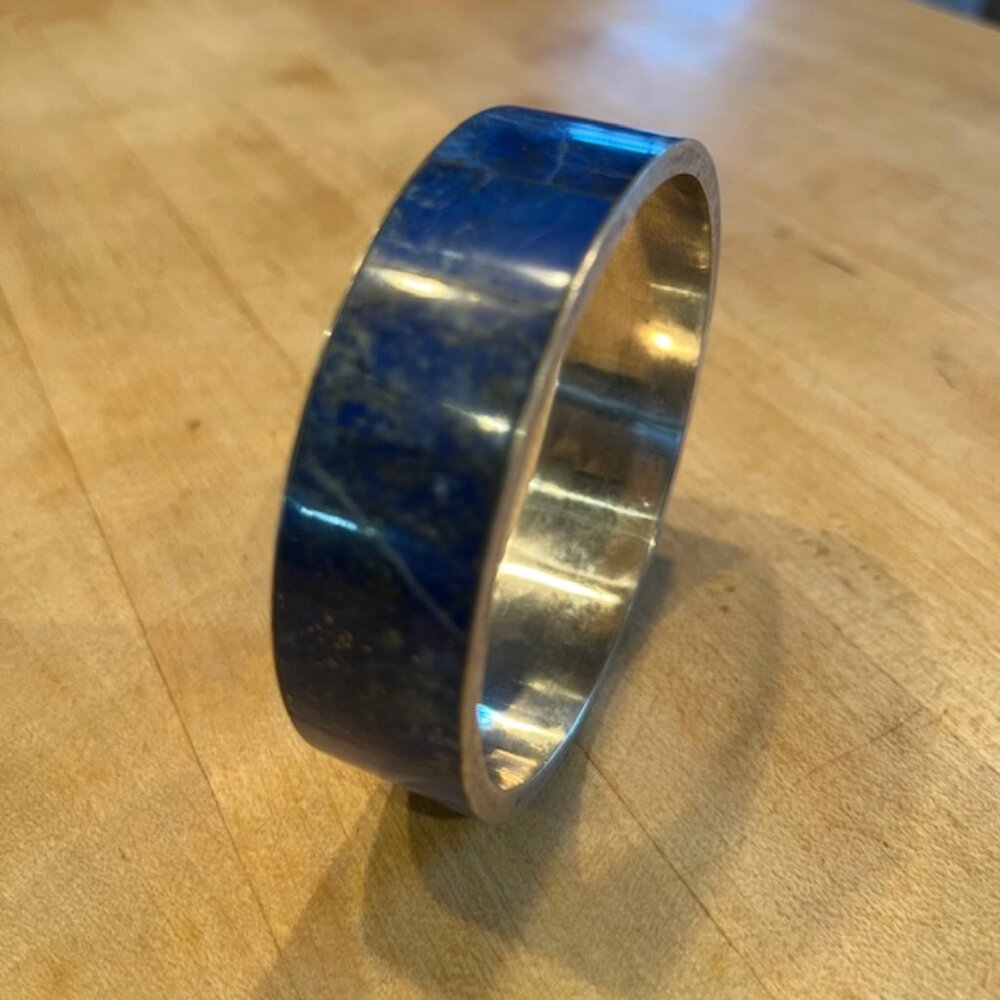 Antique Lapis Lazuli Bracelet - Picture 2 of 5